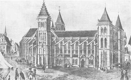 l'ancienne basilique St Martin